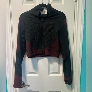 Women’s cropped athletic jacket